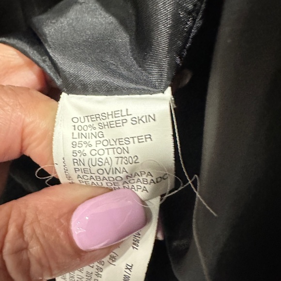 Black leather jacket for men Zara - Picture 6 of 8